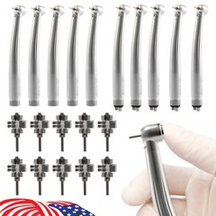 E-generator Dental LED Fiber Optic High Speed Handpiece 2/4hole hand piece YBM