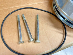 33263249 COLUMBUS McKINNON BRAKE COMPLETE FOR HOIST MOTOR ZFB100 GWR C FRAME
