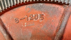 Used Marvel 8 Bandsaw Lower Wheel Assembly and Parts 8-1205 for 3/4″ Blade