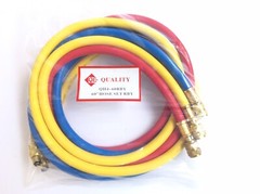 Manifold Gauge Set HVAC AC Refrigeration Charging Hoses 60″ for different refri