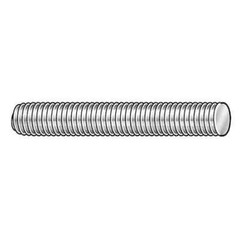 Zoro Select 45581 Fully Threaded Rod, 1/2″-13, 2 Ft, Stainless Steel, 316,