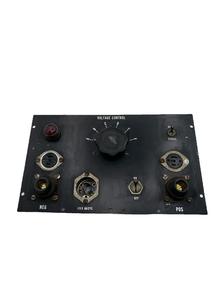 welder OHMITE 412-B 412-6 1 Pole 6 Position 50A 300Vac Power Tap Switch