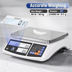 Electronic Gram Scale for Coins 30kg 0.1g