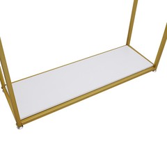Clothes Closet Storage Garment Rack Shelf Organizer Clothes Hanger Lightweight