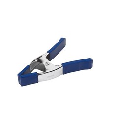 IRWIN Tools QUICK-GRIP Metal Spring Clamp, 3-Inch (Pack of 1), Blue