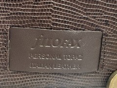 Filofax Personal Topaz organizer with a 2005 diary NOS Italian Embossed Leather