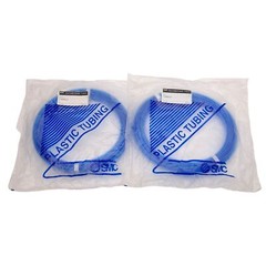 Lot of 2 SMC TU0604BU-20 Blue Polyurethane Tubing, ø6mm OD, ø4mm ID, 0.8MPa, 20m