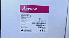 Axygen MCT-175-C 1.7mL Microcentrifuge Tubes Clear RNase/DNase Free 500/PK 10PK