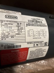 Leeson HD58FR233 56T17D15640A Blower Motor 1725RPM 208-230/460V 60HZ 56HY PH3