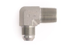 Male JIC to M Pipe 90 Elbow – 3/4-16 A, 3/8-18 B