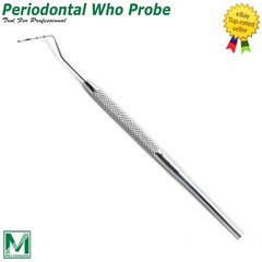 Dental Who Probe With Ball Tip Pocket Depth Measurements Periodontal Diagnostic