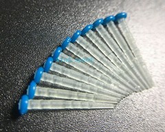 200 Pcs Dental Fiber Post Glass Quartz Teeth Restorative 1.2 1.4 1.6 1.8mm Posts