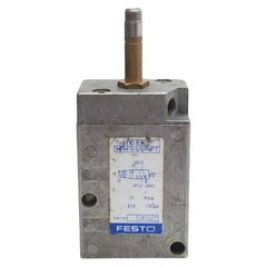 Festo MFH-3-1/4-NPT Solenoid Valve, 3/2-Way, 1/4in NPT, M5, 0.15-0.8MPa