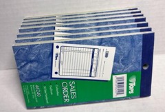 TOPS Sales Order Book #46240…2-Part Carbonless – 7 Pack – 50 pages per pack.