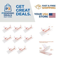 High Temp, Water-Resistant 8 Pcs Toll Tag Mounting Strips – Secure Adhesive Bond