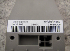 Schneider Electric S133A Micrologic 5.0 PowerPacT Circuit Breaker Trip Unit Used