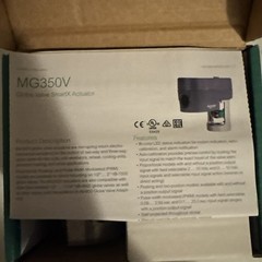 Schneider Electric (Barber Colman) MG350V-24M 24V 0/2-10VDC NON-S/R ACTUATOR