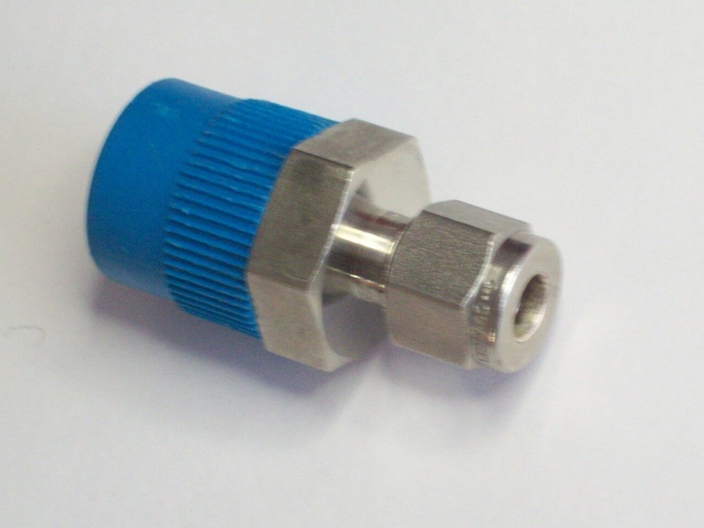 1- Swagelok Stainless Steel Connector Fitting, 1/4″ Tube x 1/2″ MNPT, SS-400-1-8