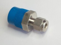 1- Swagelok Stainless Steel Connector Fitting, 1/4″ Tube x 1/2″ MNPT, SS-400-1-8