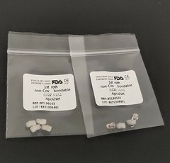 10Packs Dental Orthodontic Buccal Tubes 1st Roth .022 Molar Bondable No-con/Cov