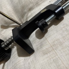 Table Clamp Pivot Point Metal Adjustable Holder for Mannequin Head Used Great