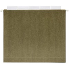 Blue Summit Supplies 25 Extra Capacity Hanging File Folders, Letter Size 2”
