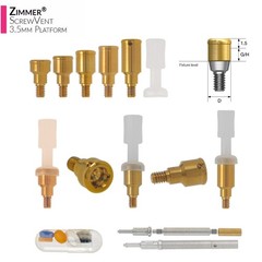 Dental Locator Abutment Compatible Multi Implant Systems Overdenture Attachment