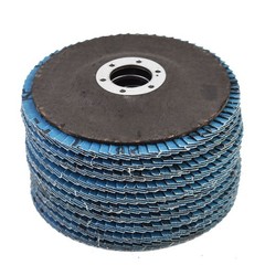 50Pack Premium Zirconia 60 Grit T29 4-1/2” x 7/8” Flap Disc Sanding Grinding