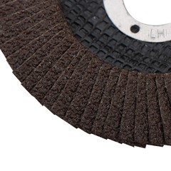 100 Pcs 4-1/2″×7/8″ 40 Grit Premium Zirconia Flap Disc Sanding Grinding Grey