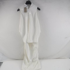 SEE DESC RACHEL COMEY Klein Shift Dress In Ivory Size 8 Round Neck Sleeveless