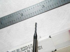 NEW ACCUPRO USA .060″ CUT DIA X .312″ LOC X 2-1/2″ L 3FL CC CARBIDE BALL ENDMILL