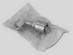 8G-8FJX90S MegaCrimp Coupling Female JIC 37 Flare Swivel – 90 Bent Tube
