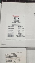 Coroplast 837X-19-25-BLK