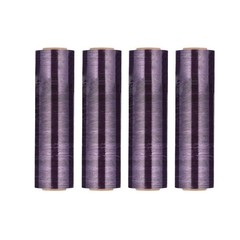 Cast Hand Stretch Wrap 18″ x 1500 Ft 256 Rolls Tinted Purple Plastic Shrink Film