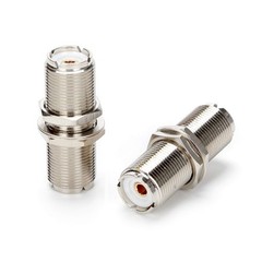 SO-239/PL259 UHF Bulkhead Connector UHF Female to Female RF Coaxial Adapter P…