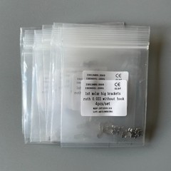 20Sets Dental Orthodontic 1st Molar Wide Big Brackets Roth 022 Without hooks