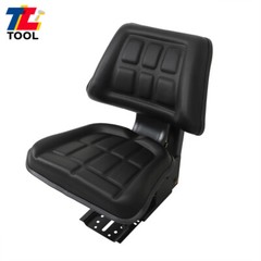 Black Tractor Suspension Seat For Ford New Holland 3300 3930 3910 6000 7600