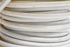 Silver-Coated Copper Cable/Wire PFTE Jacket White M22759/4-01 2 FT. PER SALE