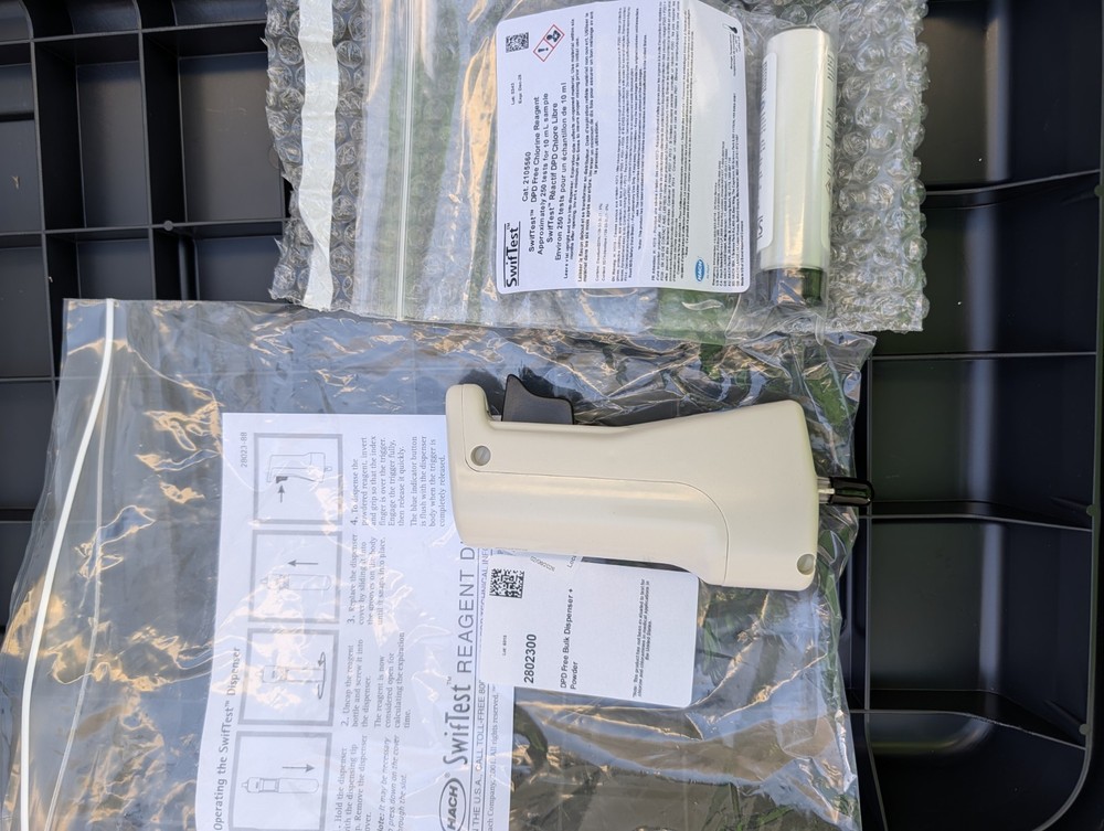 Hach DPD Free Chlorine Reagent Dispenser Swiftest