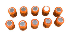 Panasonic Nickel Metal Hydride, 1.2V, 110mAh, Made in Japan (Lot of 10)
