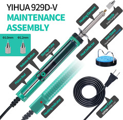 929D-V Electric Desoldering Soldering Iron Solder Sucker Desoldering Pump with S