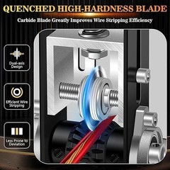Easy Manual Wire Stripper Machine Drill Compatible Fast Wire Stripping Tool