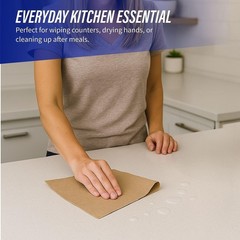 Multifold Paper Hand Towels, 1-Ply Kraft, 9.25″ x 9.4″, 100% Recycled, 250 Co…