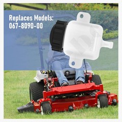 067-8090-00 Mower Hydraulic Fluid Expansion Tank 350ML Replacement for White
