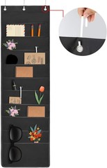 10 Pockets Over Door Hanging Wall File Organizer Oxford Cloth Storage Chart