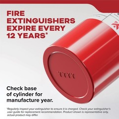 (2 pack) Kidde Fire Extinguisher for Vehicles, Single-Use, Dry Chemical, 5BC, St