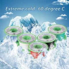 18 Gauge Silicone Wire Kit Red Black White Blue and Green Each 25ft 18 AWG St…