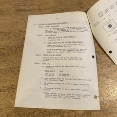 1977 Massey Ferguson Maintenance Free Batteries Dealer Service Bulletin