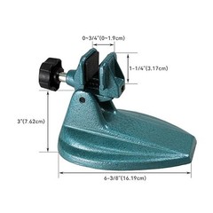 Precision Micrometer Holder Stand Base Cast Iron for 0-4″ Micrometers