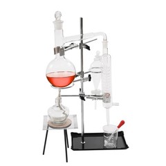 New 500ml Lab Distillation Apparatus Essential Oil Pure Water Glassware KitsUS